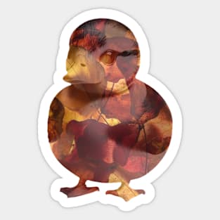 leaf ducky Sticker